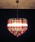 Modern Quadriedri Murano Glass Chandelier with 163 Trasparent Prism Quadriedri, 1990s 13