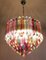 Modern Quadriedri Murano Glass Chandelier with 163 Trasparent Prism Quadriedri, 1990s 11