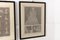 Napoleon Scenes, 19th Century, Etchings, Framed, Set of 6 6