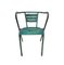 Mid-Century Spanish Industrial Metal Stackable Chairs, Set of 4, Image 6