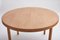 Round Extendable Dining Table by Skovmand & Andersen, Denmark, 1960s, Image 6
