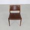 Model 80 Leather Dining Chairs by Niels Møller for J.L. Møllers, 1960s, Set of 6 7