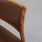 Model 80 Leather Dining Chairs by Niels Møller for J.L. Møllers, 1960s, Set of 6, Image 9