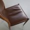 Model 80 Leather Dining Chairs by Niels Møller for J.L. Møllers, 1960s, Set of 6 11