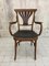 French Bistro Bentwood Chair Carver 1