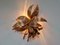 Brass Vegetable Wall Light, 1970s, Image 13