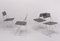 Nuova X-Line Chairs by Niels Jørgen Haugesen for Hybodan AS, Denmark, 1970s, Set of 4, Image 1