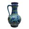 Vase with Handle with Floral Motifs from Bay Keramik, Germany, 1970s 1