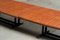 Mid-Century Modern Conference Dining Table in Teak, 1960s, Image 4