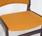 Mahogany Dinner Chairs with Ocher Fabric attributed to Erik Buck, 1960s, Set of 6, Image 9