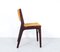 Mahogany Dinner Chairs with Ocher Fabric attributed to Erik Buck, 1960s, Set of 6 5