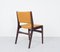 Mahogany Dinner Chairs with Ocher Fabric attributed to Erik Buck, 1960s, Set of 6 6