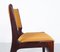 Mahogany Dinner Chairs with Ocher Fabric attributed to Erik Buck, 1960s, Set of 6 8