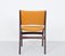 Mahogany Dinner Chairs with Ocher Fabric attributed to Erik Buck, 1960s, Set of 6 7
