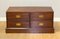 Military Campaign Brown Mahogany TV Stand 1