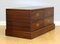 Military Campaign Brown Mahogany TV Stand, Image 2