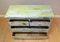 Victorian Lime Green Rustic Pine Chest of Drawers 6