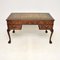 Antique Chippendale Style Leather Top Desk, 1890 1