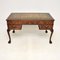 Antique Chippendale Style Leather Top Desk, 1890, Image 1