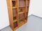 Large Vintage Light Wood and Dark Wood Library, 1960s 19