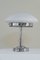Vintage Spanish Table Lamp in Steel and Glass, 1930 1