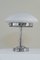 Vintage Spanish Table Lamp in Steel and Glass, 1930, Image 1