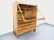 Vintage Secretary in Oak by Guillerme and Chambron Furniture, 1960s, Image 8