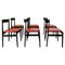 Italian Model 107 Dining Chairs by Gianfranco Frattini for Cassina, 1960s, Set of 6 4