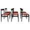 Italian Model 107 Dining Chairs by Gianfranco Frattini for Cassina, 1960s, Set of 6, Image 4