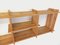 Vintage Pine Wall Shelf in the style of Maison Regain, 1980s 2