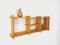 Vintage Pine Wall Shelf in the style of Maison Regain, 1980s 14