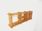 Vintage Pine Wall Shelf in the style of Maison Regain, 1980s 5