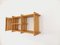 Vintage Pine Wall Shelf in the style of Maison Regain, 1980s 10