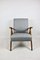 Vintage Grey Tweed Var Lounge Chair, 1970s 2