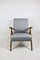 Vintage Grey Tweed Var Lounge Chair, 1970s, Image 2