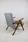 Vintage Grey Tweed Var Lounge Chair, 1970s, Image 8