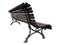 Barcelona Bench in Cast Iron and Wood, 1950s 3