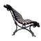 Barcelona Bench in Cast Iron and Wood, 1950s 2