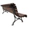 Barcelona Bench in Cast Iron and Wood, 1950s, Image 6