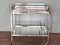 French Art Deco Bar Trolley attributed to Jacques Adnet, 1930s 8