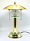 Postmodern Brass Table Lamp, 1990s, Image 1