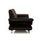 Leather Three Seater Black Sofa from Koinor Rossini, Image 9