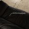 Leather Three Seater Black Sofa from Koinor Rossini, Image 5