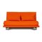 Multy Fabric Three-Seater Orange Sofa from Ligne Roset 1