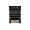 Fauteuil Spot 698 en Cuir Noir de Wk Wohnen 7