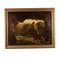French Artist, Scene of Nymphs and Satyrs at the Bath, Oil on Canvas, 1890s, Framed 1
