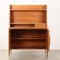 Vintage Schreibtisch aus Teak, Furnier & Messing, 1960er 3