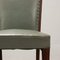 Chairs in Leatherette & Wood, Italy, 1950s, Set of 6, Image 4