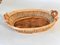 Italian Basket Bowl Centerpiece in Rattan and Rope, 1970s, Image 9