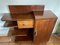 Small Art Deco Mahogany Cupboard 5